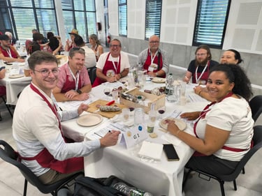 Table de jurés du Mondial du Saucisson