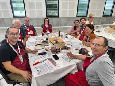 Jurés en dégustation