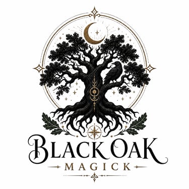 Black Oak Magick logo