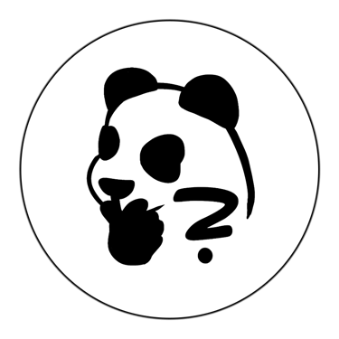Pondering Panda logo