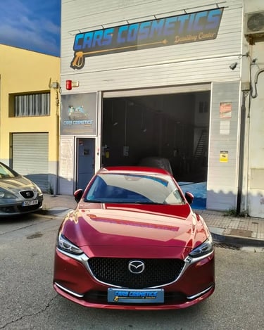 pulido coche Mazda en Girona