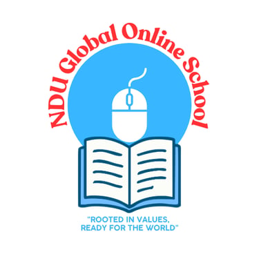 NDU GLOBAL ONLINE SCHOOL logo