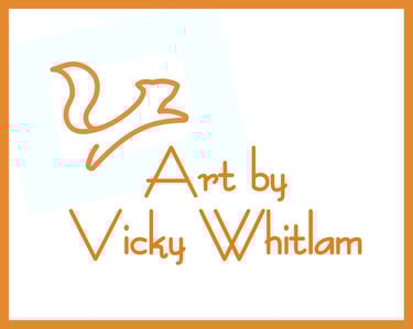 Art by Vicky Whitlam logo