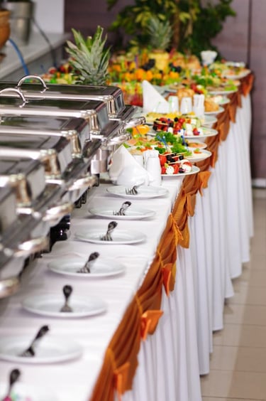 Best in class buffet at Mihira banquets with an impeccable service