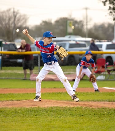 Little League Cubs vs Pirates. Photo by Taylor Pleasant