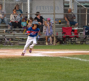 Little League Cubs vs Red Sox. Photo by Taylor Pleasant