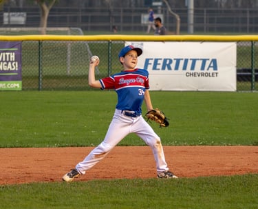 Little League Cubs vs Red Sox. Photo by Taylor Pleasant