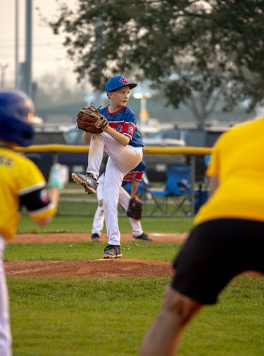 Little League Cubs vs Pirates. Photo by Taylor Pleasant