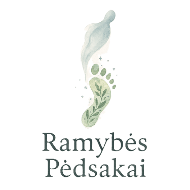 Ramybės Pėdsakai logo