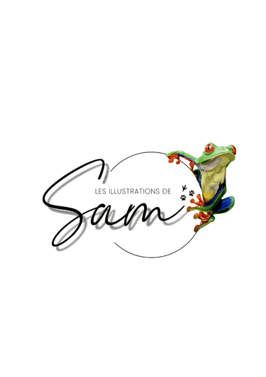 Les illustrations de sam logo