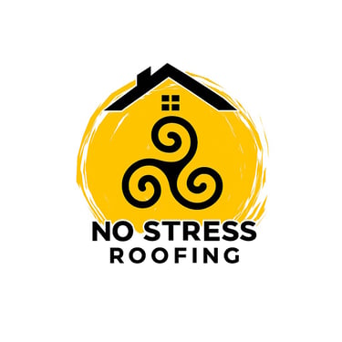 No Stress Roofing logo