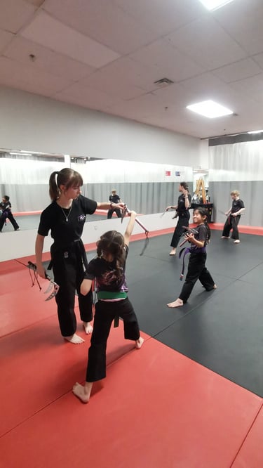 Eccaia Sampson: Creator of TRX Apex Motion XMA System works with students