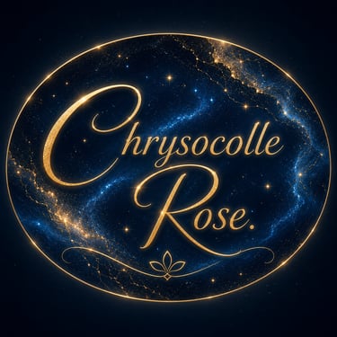 Chrysocolle Rose - Peinture  intuitive logo