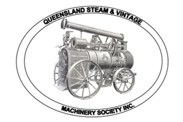 Queensland Steam and Vintage Machinery Society logo