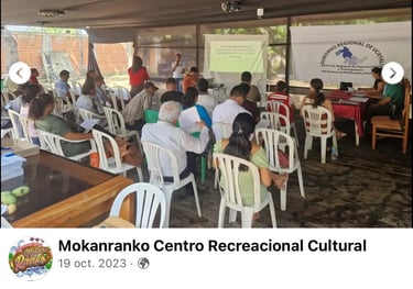 Regional government meeting in Ucayali Peru organized at Mokanrako Centro Recreacional Cultural
