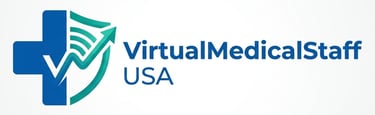 Virtual medical staff logo