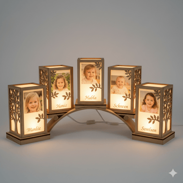 Warm, beruhigend und kindgerecht – die perfekte Lampe für ein gemütliches Kinderzimme.