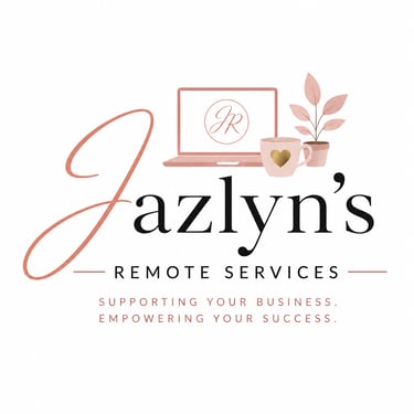 Jazlyn’s Remote Services logo