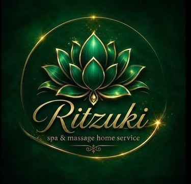 Ritzuki spa massage home service  logo