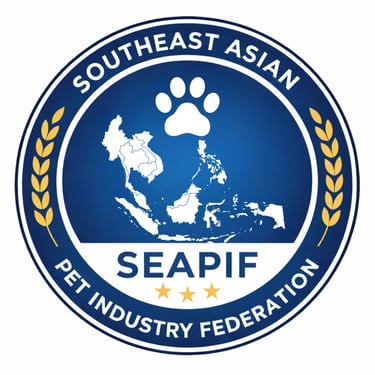 The Southeast Asian Pet Industry Federation (SEAPIF) is the region's first trans-national cooperative body co-founded by national industry organizations. We carry the historic mandate to consolidate regional resources, establish industry standards, and drive sustainable development — with the ambition of positioning Southeast Asia as the world's premier innovation hub and value center for the pet and aquatics industry. logo