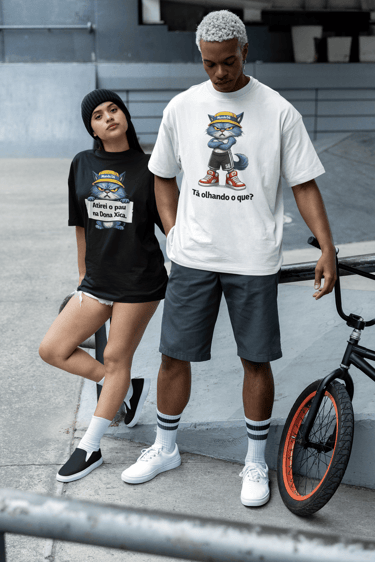 As camisetas oversized da ZET56 Collection foram feitas para quem gosta de atitude e conforto.