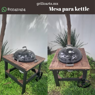 Mesa auxiliar para weber