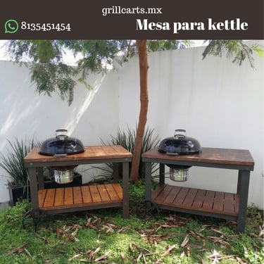 mesa para weber master touch