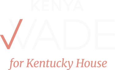 Kenya Wade for House District 44 logo