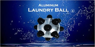 Aluminum Laundry Ball logo