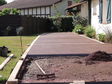 Quelle épaisseur doit faire le béton drainant