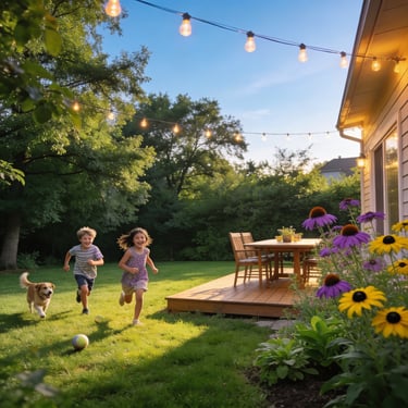 Evergreen Organic Mosquito Control treatments are kid & pet friendly