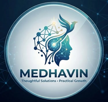 Medhavin logo