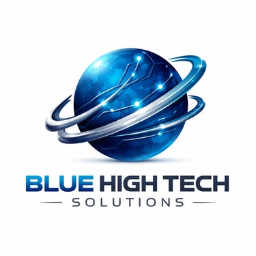 Blue High Tech Solutions logo