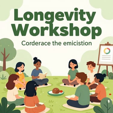 A group of people engaged in a vibrant seminar with a wellness expert speaking.