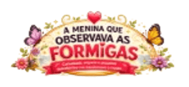 A Menina Que Observava as Formigas logo