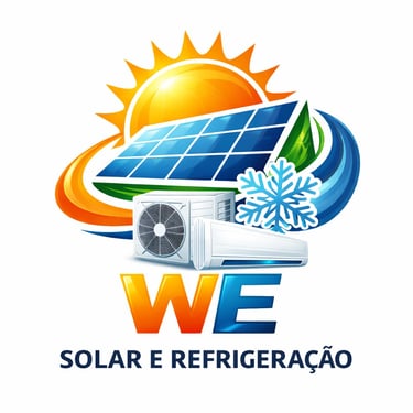 WE Solar e Refrigeração logo