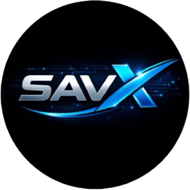 SAV x DATA LABS logo