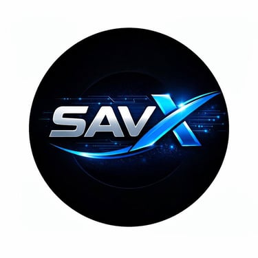 SAV x DATA LABS logo