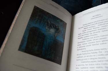 Mindaugo Juodžio tapybos darbas „Taškas“, 2021  