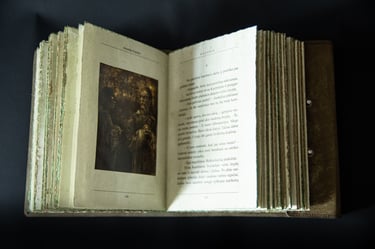 Iliustracija – Mindaugo Juodžio tapybos darbas „Šnabždesiai“, 2023