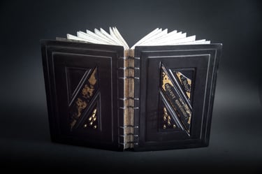 „Liepsnojantis kalavijas“ meninis įrišimas 3/6