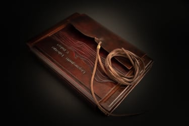 Vytauto Balsio istorinio romano „Liepsnojantis kalavijas“ meninis įrišimas 6/6