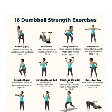 Dumbbells and resistance training equipment