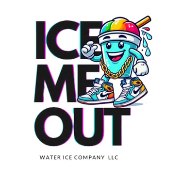Ice Me Out Water Ice  logo