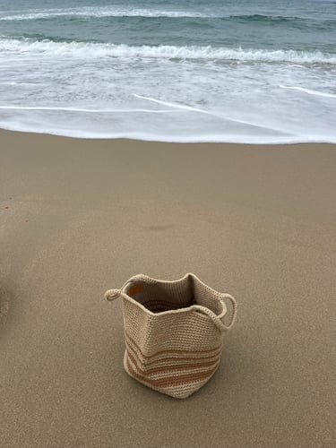 Sac Cabas en jute Torba Biarritz