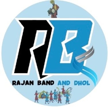 Rajan band and dhol logo
