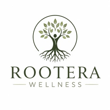 Rootera Wellness logo