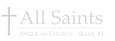 All Saints Anglican Church, Boaz, Alabama logo