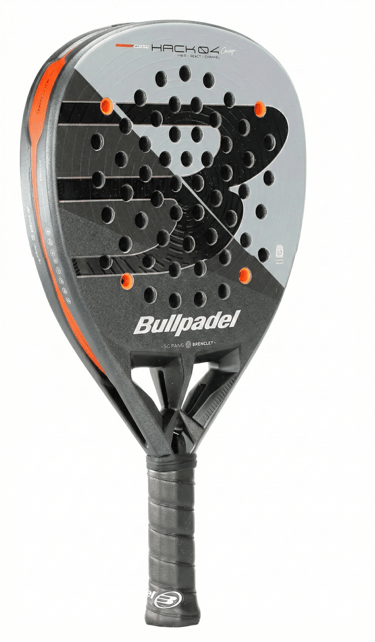 Test et avis de la Bullpadel Hack 04 Comfort 2026. La meilleure raquette de padel puissante 