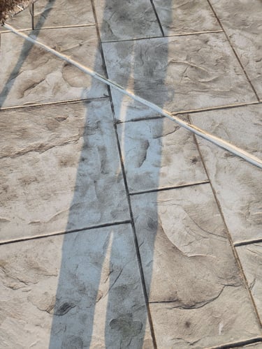 Textured Stamped Concrete
